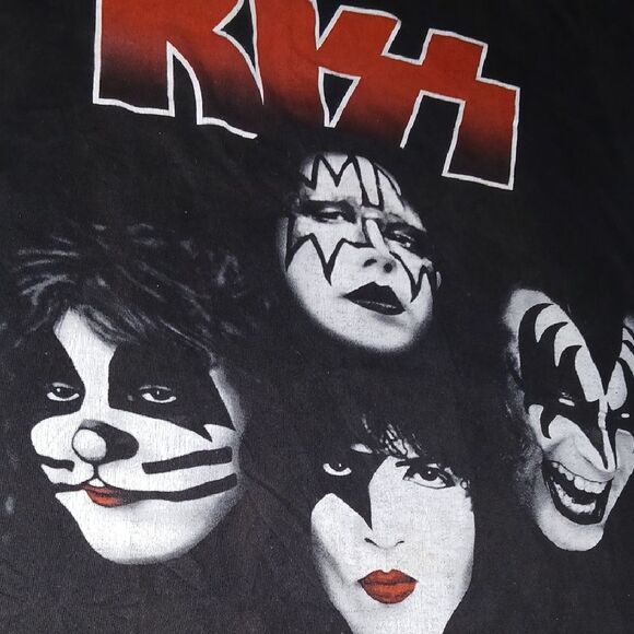 Vntg KISS Alive / Worldtour '96 '97 T-Shirt - Picture 3 of 8